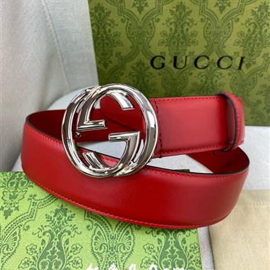 GUCCI   2024新款時尚皮帶  4.0CM