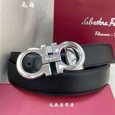 Ferragamo   2024新款時尚皮帶  3.5CM