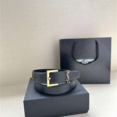 YSL   2024新款時尚皮帶  3.0CM