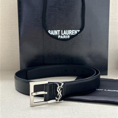 YSL   2024新款時尚皮帶  3.0CM