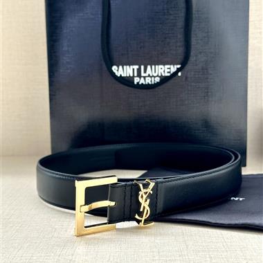 YSL   2024新款時尚皮帶  3.0CM