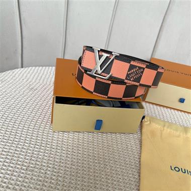 LOUIS VUITTON   2024新款時尚皮帶  4.0CM