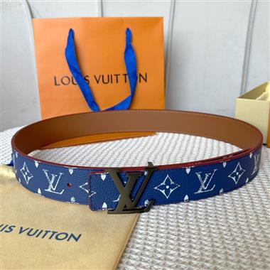 LOUIS VUITTON   2024新款時尚皮帶  4.0CM