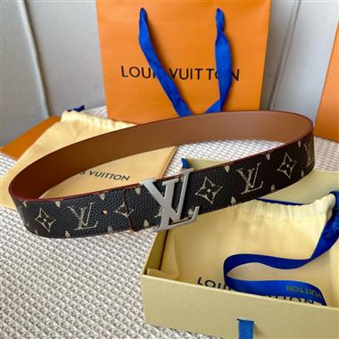 LOUIS VUITTON   2024新款時尚皮帶  4.0CM