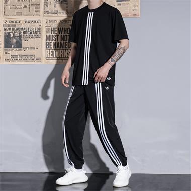 Adidas   2024夏季新款1091005三葉草套裝