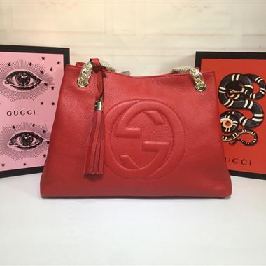 GUCCI   2024新款時尚休閒包 尺寸：38*27*14CM