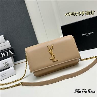 YSL   2024新款時尚女生休閒包  尺寸：18x11x2CM