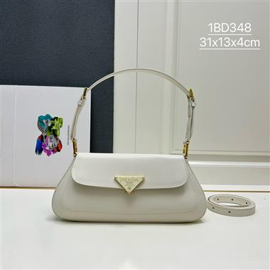 PRADA   2024新款時尚女生休閒包  尺寸：31*13.5*4CM