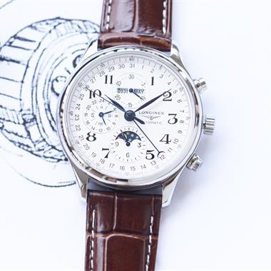 LONGINES    2024新款時尚休閒手錶 尺寸：42MM