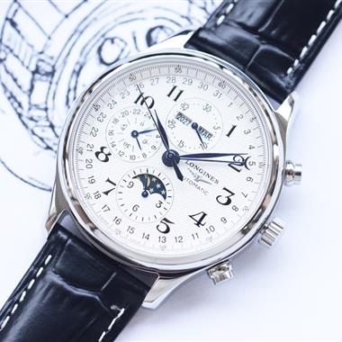 LONGINES    2024新款時尚休閒手錶 尺寸：42MM