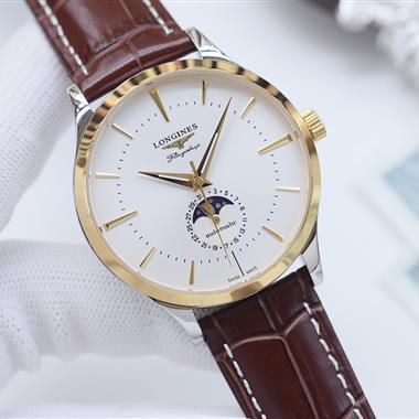 LONGINES   2024新款時尚休閒手錶 尺寸：42MM