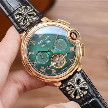 CARTIER   2024新款時尚休閒手錶  尺寸：44MM