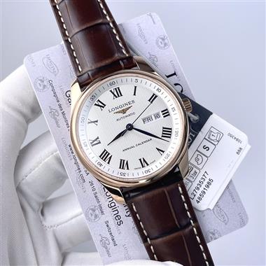 LONGINES   2024新款時尚休閒手錶  尺寸：40MM