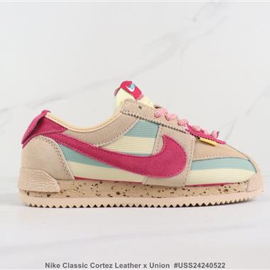 Nike Classic Cortez Leather x Union 阿甘復古休閑跑步鞋