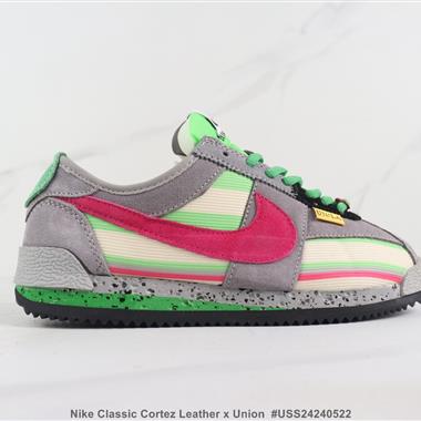 Nike Classic Cortez Leather x Union 阿甘復古休閑跑步鞋