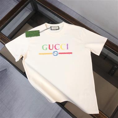 GUCCI   2024夏季新款短袖T恤  尺寸偏大