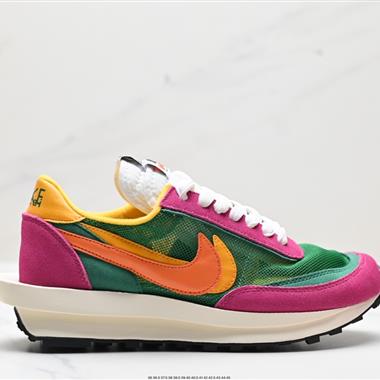 SACAI × NIKE LDV Waffle重疊設計前衛華夫變形休閑慢跑鞋 