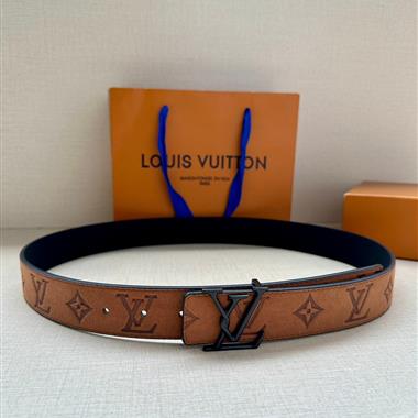 LOUIS VUITTON  2024新款時尚皮帶  3.4CM