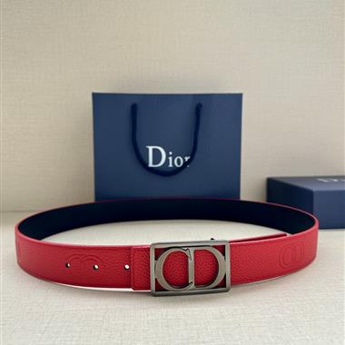 DIOR   2024新款時尚皮帶  3.5CM