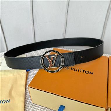 LOUIS VUITTON   2024新款時尚皮帶  3.5CM