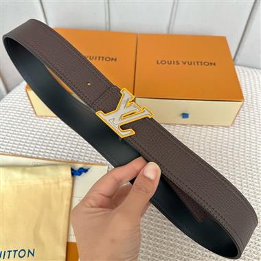 LOUIS VUITTON   2024新款時尚皮帶  4.0CM