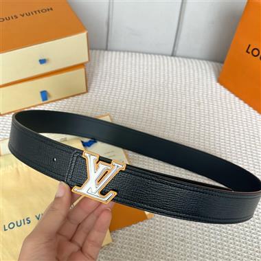 LOUIS VUITTON   2024新款時尚皮帶  4.0CM