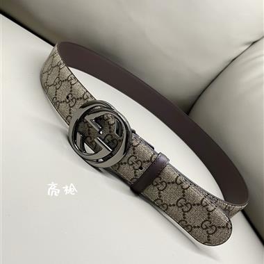 GUCCI   2024新款時尚皮帶  3.8CM