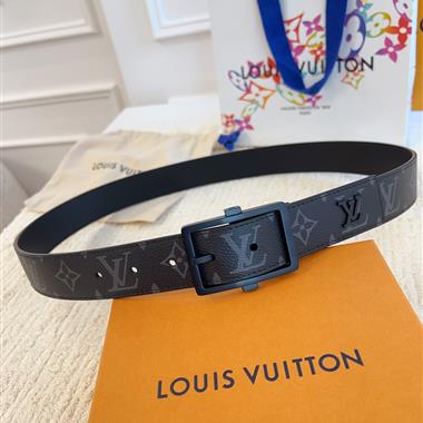 LOUIS VUITTON   2024新款時尚皮帶  3.5CM