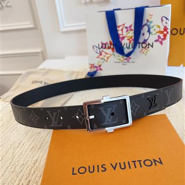 LOUIS VUITTON   2024新款時尚皮帶  3.5CM