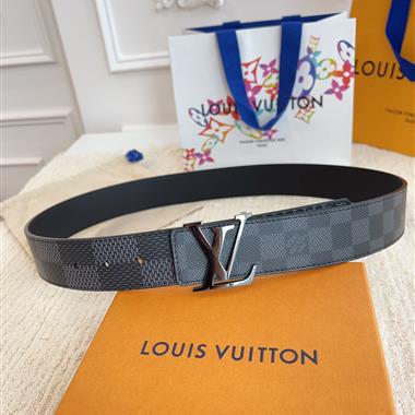 LOUIS VUITTON   2024新款時尚皮帶  .4.0CM