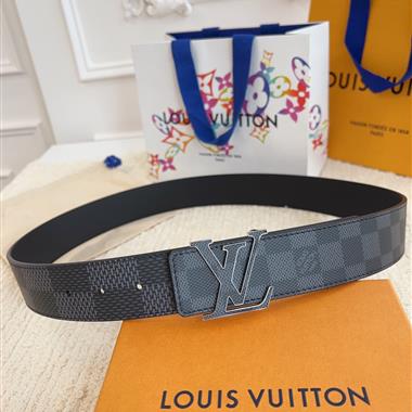 LOUIS VUITTON   2024新款時尚皮帶  .4.0CM