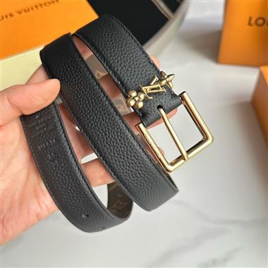 LOUIS VUITTON   2024新款時尚皮帶  3.0CM