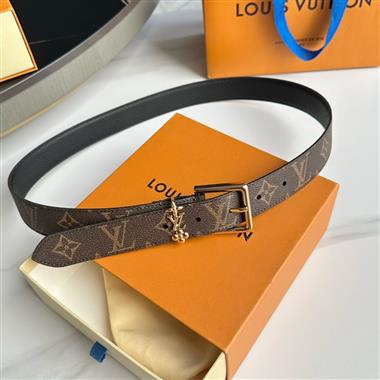 LOUIS VUITTON   2024新款時尚皮帶  3.0CM