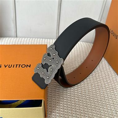 LOUIS VUITTON   2024新款時尚皮帶  4.0CM