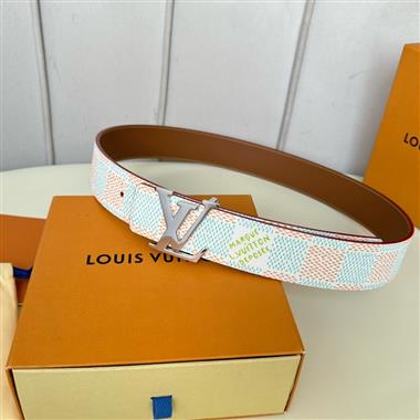 LOUIS VUITTON   2024新款時尚皮帶  4.0CM