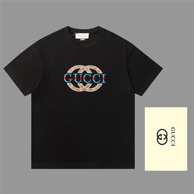 GUCCI   2024夏季新款短袖T恤  歐規尺寸偏大