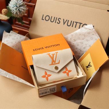 LOUIS VUITTON   2024新款時尚皮夾  尺寸：12*9.5*1.5CM