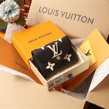 LOUIS VUITTON   2024新款時尚皮夾  尺寸：12*9.5*1.5CM