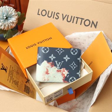 LOUIS VUITTON   2024新款時尚皮夾  尺寸：11-5-1.5CM