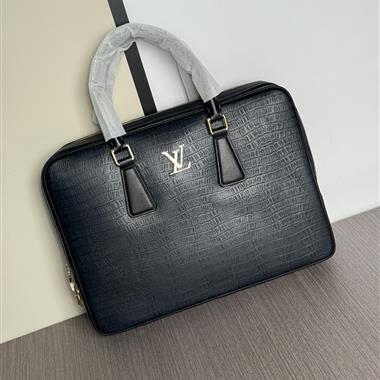 LOUIS VUITTON   2024新款男生時尚包包  尺寸：39-29-7CM