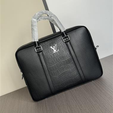 LOUIS VUITTON    2024新款男生時尚包包  尺寸：38-29-7CM