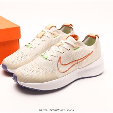 NIKE INTERACT RUN 輕量休閑運動慢跑鞋 