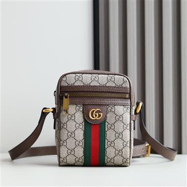 GUCCI    2024新款時尚女生休閒包 尺寸：14x17.5x5.5CM