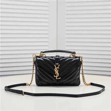 YSL   2024新款時尚女生休閒包 尺寸：20-14-4.5CM