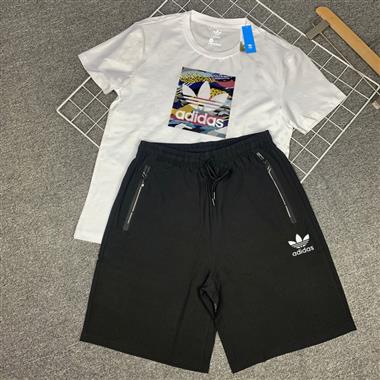 ADIDAS   2024夏季新款短袖套裝     S-88633