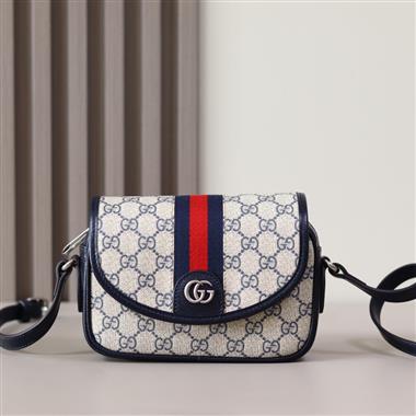 GUCCI    2024新款時尚女生休閒包 尺寸：19*13*5CM