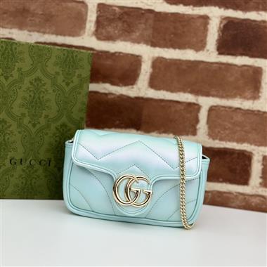 GUCCI    2024新款時尚女生休閒包 尺寸：16.5*10.2*5.1CM