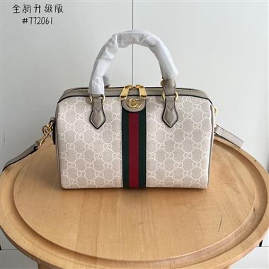 GUCCI   2024新款時尚女生休閒包 尺寸：17.5*26.5*14CM