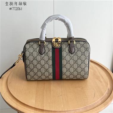 GUCCI   2024新款時尚女生休閒包 尺寸：17.5*26.5*14CM