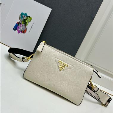 PRADA   2024新款時尚女生休閒包 尺寸：23*14*6.5CM